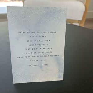 Langston Hughes print